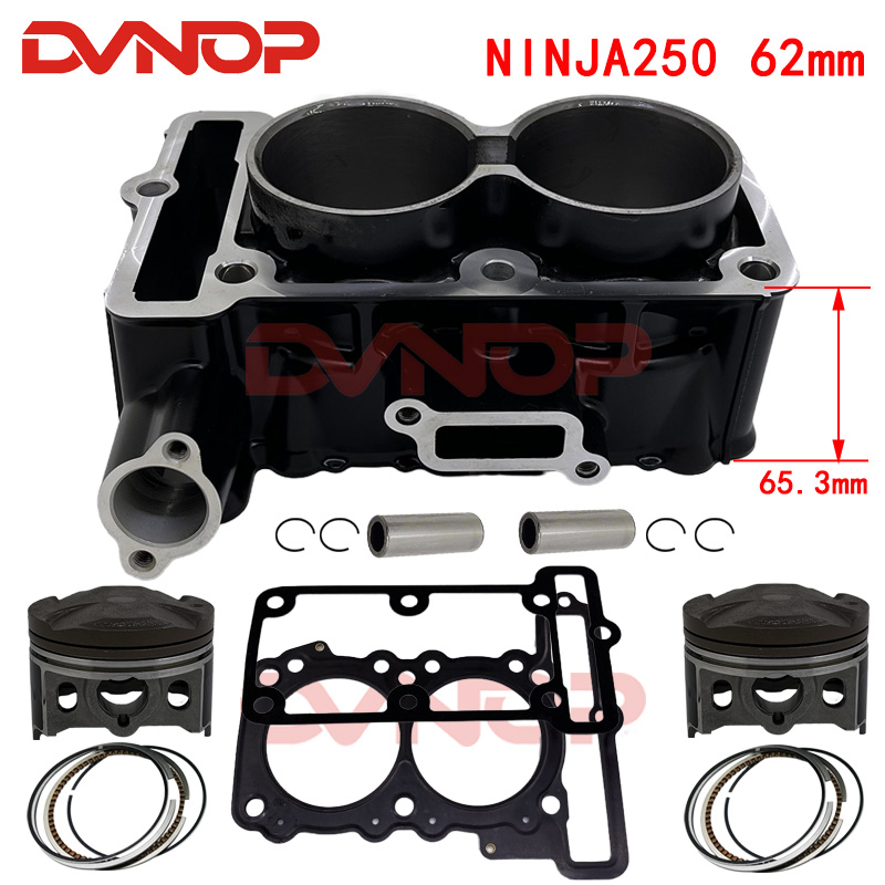 Motorcycle Piston - Kit Gasket Piston Silinder Motor 62mm